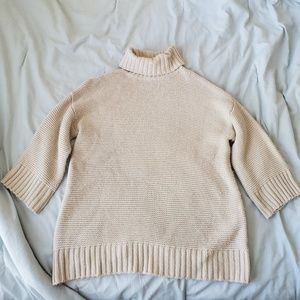 Forever 21 Cream Chunky Sweater